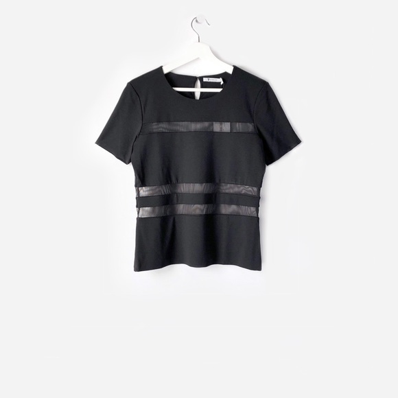 T by Alexander Wang Tops Nwt T By Alexander Wang Ponte Mesh